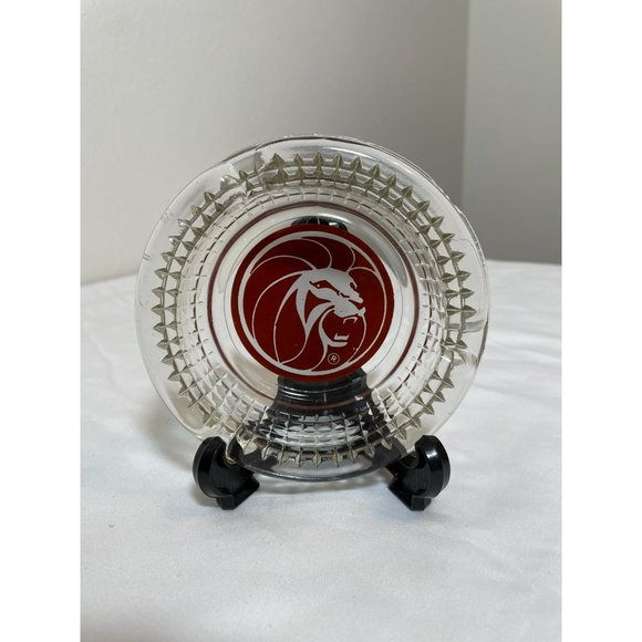 Vintage MGM Grand Glass Ashtray - Picture 2 of 4